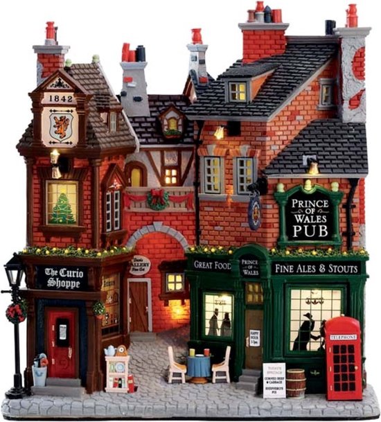 Lemax - English Lane -  B/o (4.5v) - Kersthuisjes & Kerstdorpen