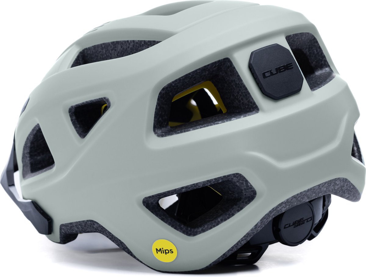CUBE Fietshelm Fleet - 52-57 cm - Allround-helm - MIPS - 14 Ventilatiegaten - SNAP 360 fit-systeem - X-Lock-montagesysteem - Verstelbaar - M - Grijs – foto 5