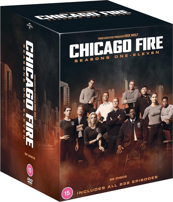 Chicago Fire Seizoenen 1 t/m 11 - DVD - Import zonder NL OT
