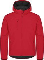 Clique Basic Hoody Softshell Jacket 020912 - Mannen - Rood - XXL