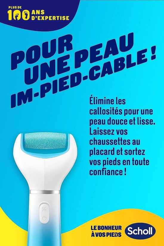 2 Rouleaux De Remplacement Scholl Grain Ultra Exfoliant - Pour Râpe électrique, Rose
