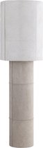 PTMD Staande lamp Joanne - 45x45x150 cm - Suede - Beige