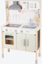 Kinderkeuken - Mini Matters - houten keuken - met licht en geluid -