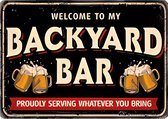 Bord Blik Backyard Bar (h)