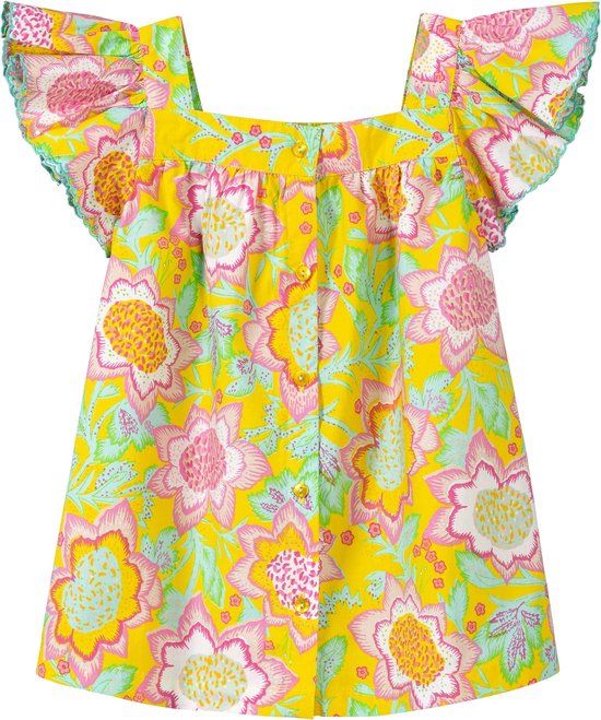 Chemisier Oilily Boldy - Chemisiers - Chemisiers - Filles - Enfants - Coupe standard - Jaune - 152/12 ans