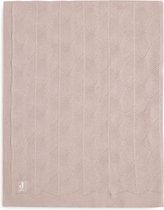 Jollein Shell Knit Wild Rose GOTS Couverture de berceau 75 x 100 cm 516-511-67028