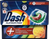Dash Washing Capsules Platinum Pods+ Couleur 14 pièces