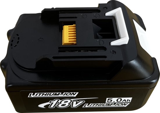 ENERGUP 18V 5.5Ah BL1850B reserveaccu voor Makita accu 18V BL1860 BL1850 BL1840 BL1830 BL1820 BL1815 194205-3 met led-indicator