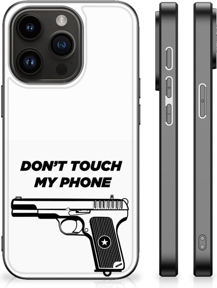 iPhone 15 Pro Telefoon Hoesje Pistol DTMP