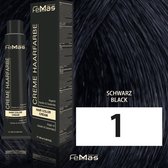 FemMas (1) - Teinture pour cheveux Noir - 100ml