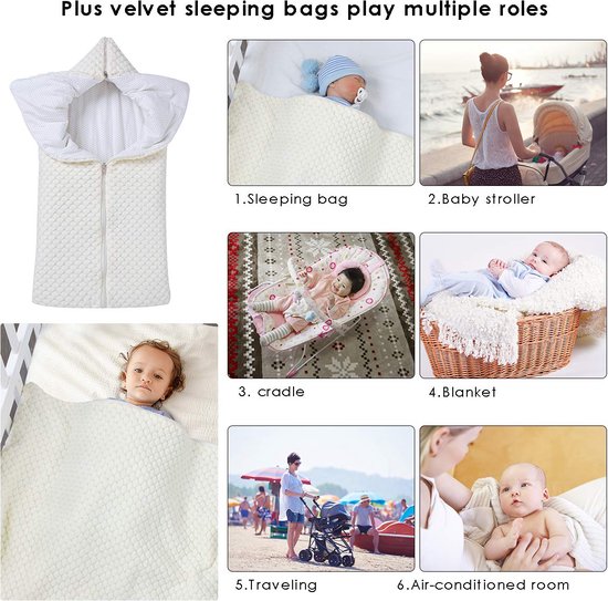 Gigoteuse Hiver Bébé 2.5 Tog – 100% Coton, Fermeture Éclair Bidirectionnelle, 18-36 Mois, Abricot Zèbre