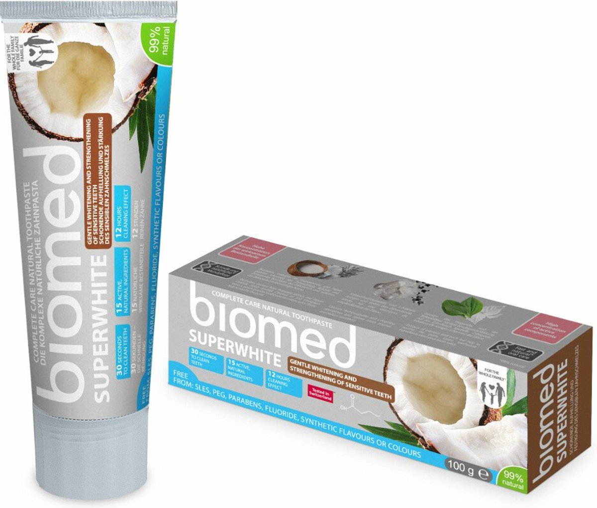 Goedkoopste 3x Splat Biomed Tandpasta Superwhite 100 ml