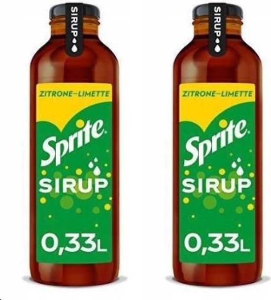 2 x Sodastream Sprite Orange Original siroop 0,33L bol