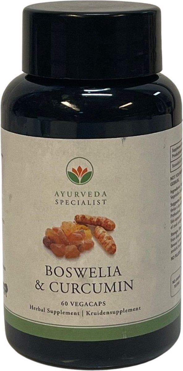 Goedkoopste Ayurveda Specialist - Boswelia & Curcumin – 500 mg - Supplement