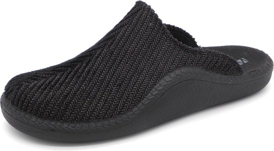 Mule Slipper Westland pour homme - 20620 Zwart - Monaco - Taille 42