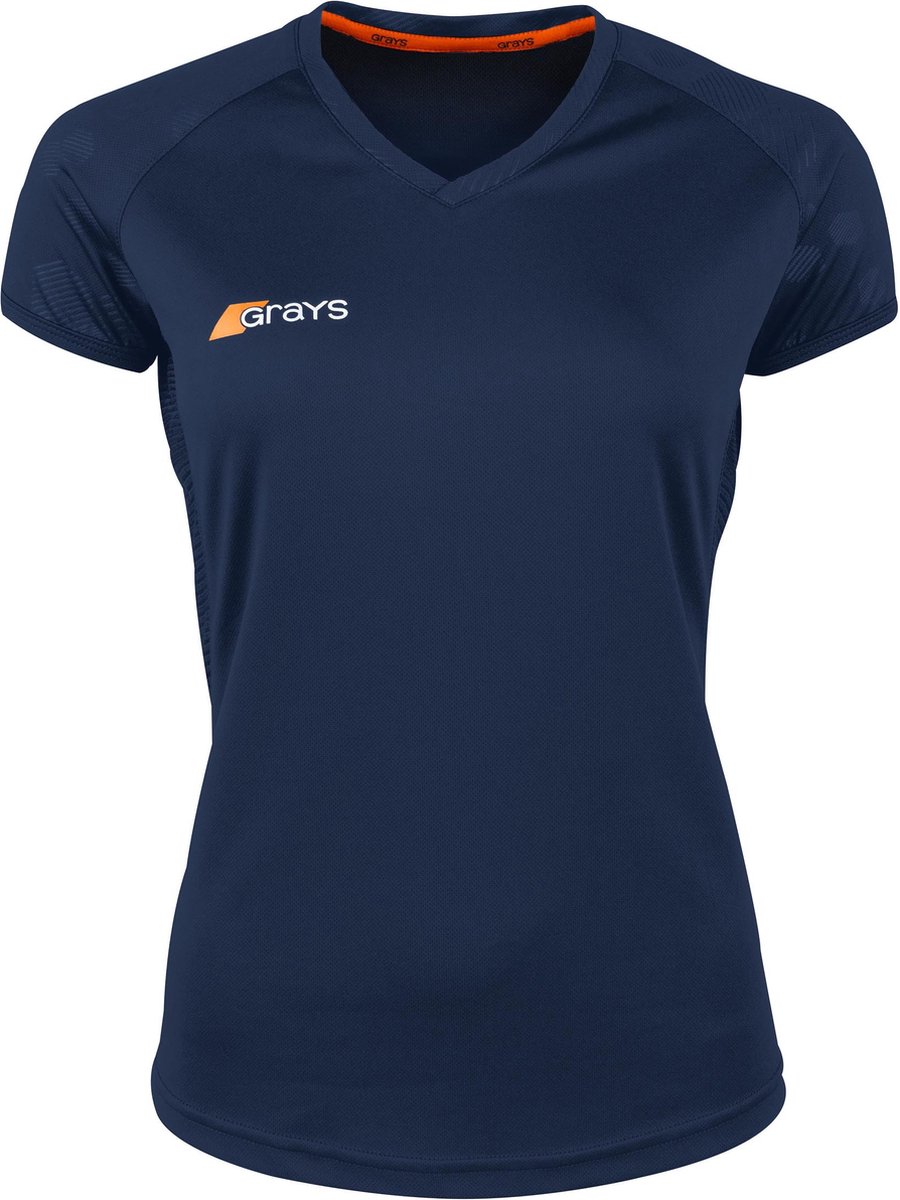 Grays hockeykleding Apex 650 Shirt Wmn Donkerblauw - maat XL