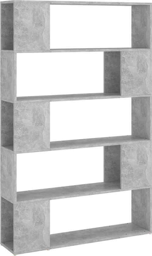 Industriële Boekenkast - Hout & Metaal - 100x40x200cm - Boekenkast