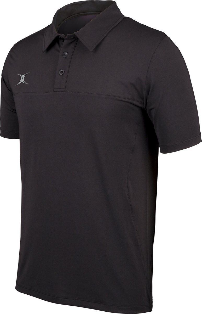 Gilbert Pro Tech Polo Zwart - Extra Small