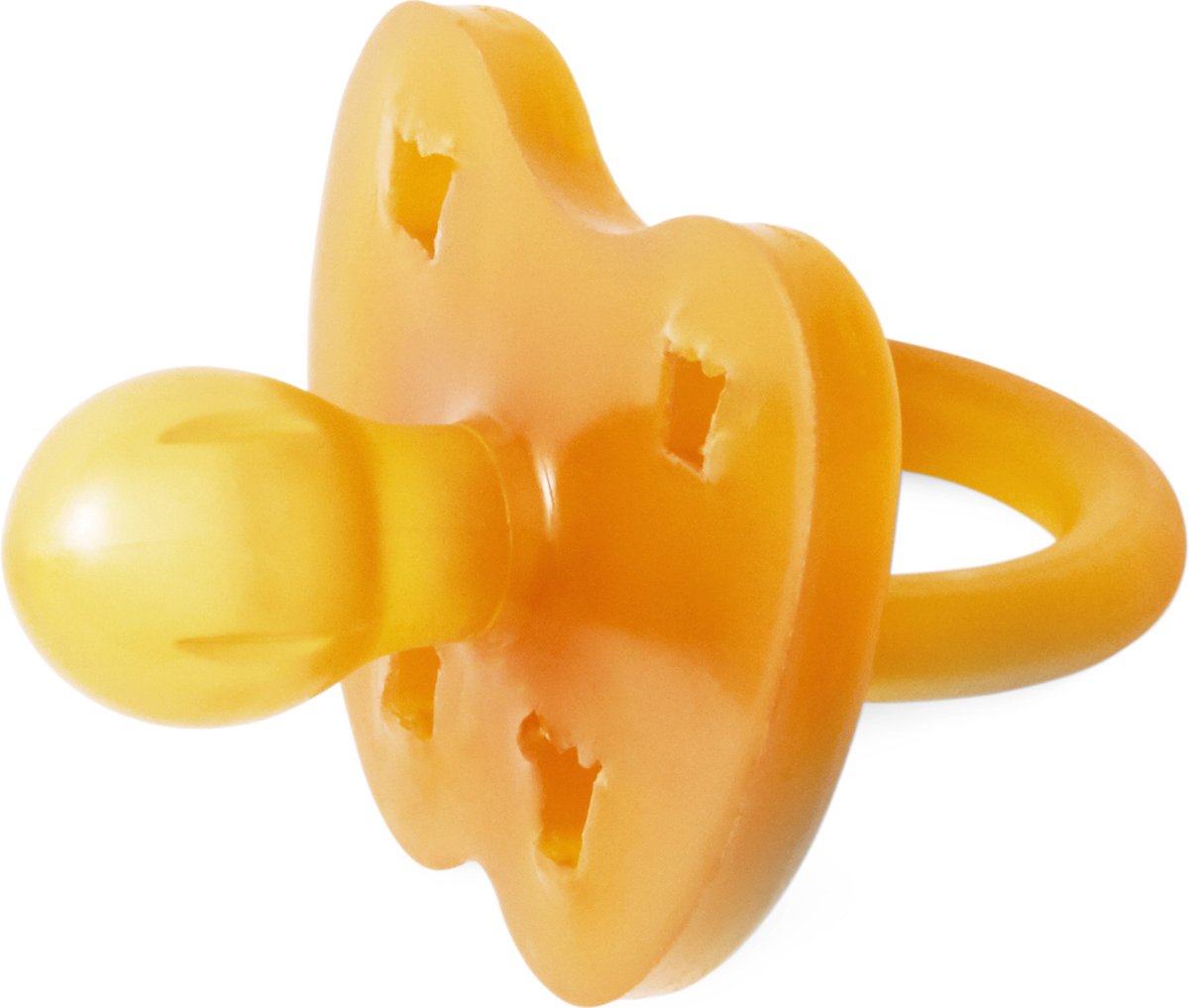 Goedkoopste HEVEA - Fopspeen - Rond - Naturel - 0-3 mnd - 100 natuurrubber