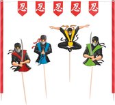 Boland - Taartdecoratie kit Ninja - Superhelden - Superhelden