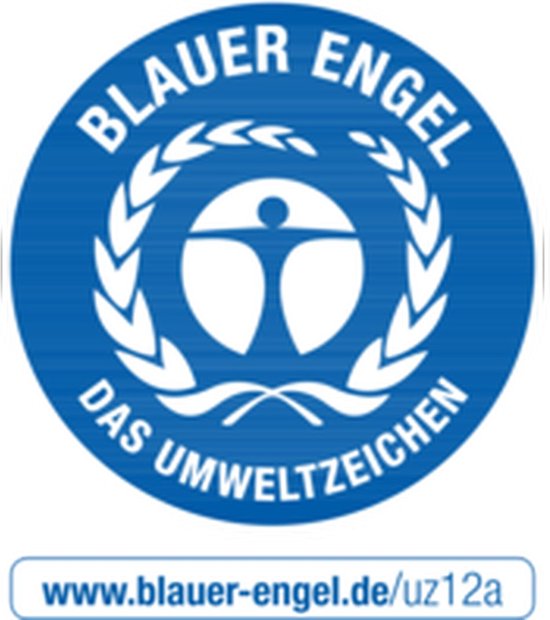 Blauer Engel milieulabel.