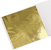 GildingGold - Bladmetaal - 100 Vellen - Goud - Imitatie - 8x8,5 CM