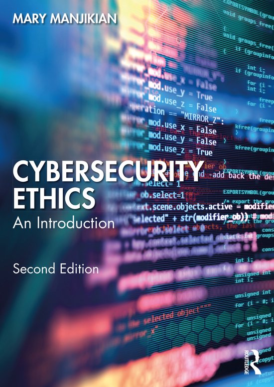 Cybersecurity Ethics - cover