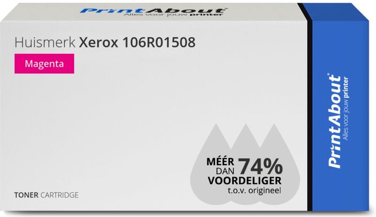PrintAbout - Alternatief voor de Xerox 106R01508 / magenta