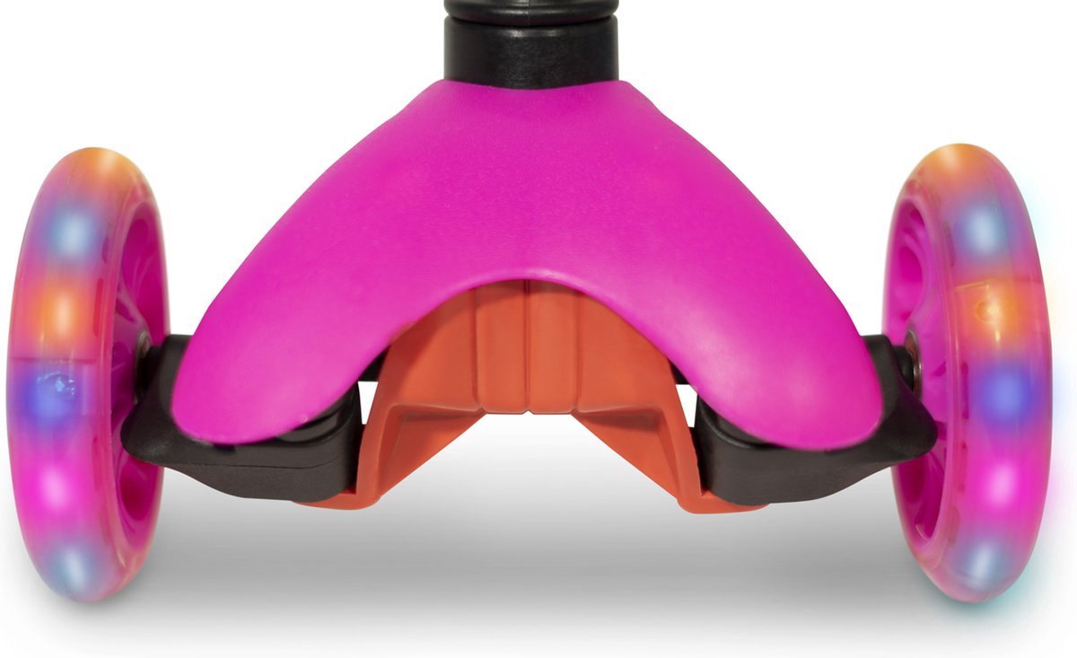 Yar Steppie - Kinderstep - Step 2-6 Jaar - 3 Lichtgevende Wielen - Meisjes - Roze — afbeelding 3