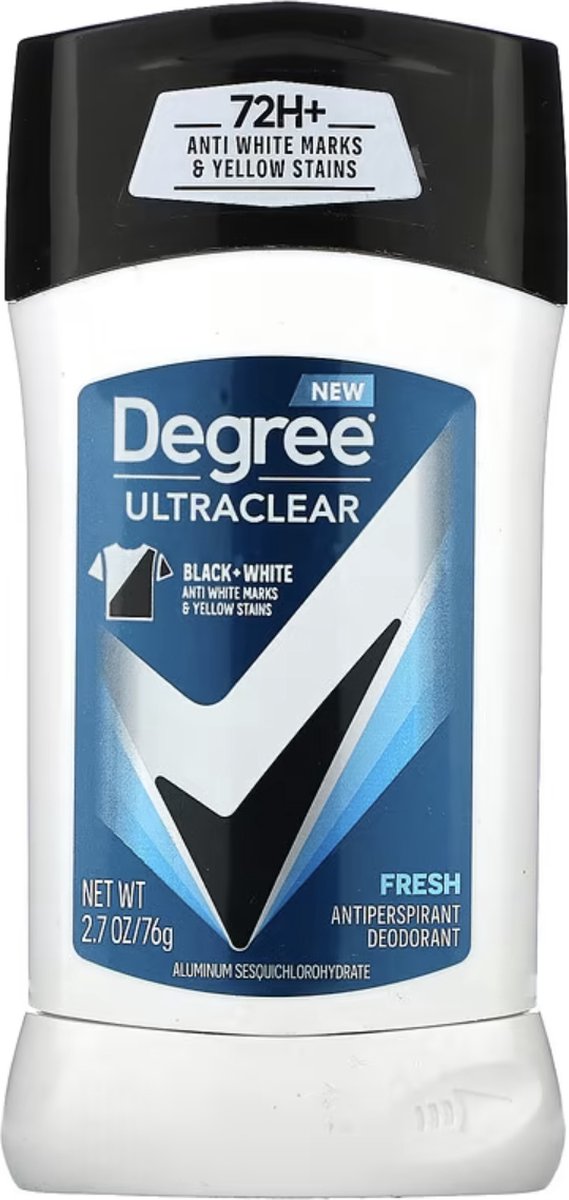 Goedkoopste Degree - UltraClear - Black & White - Antiperspirant Deodorant - Fresh - 76 g