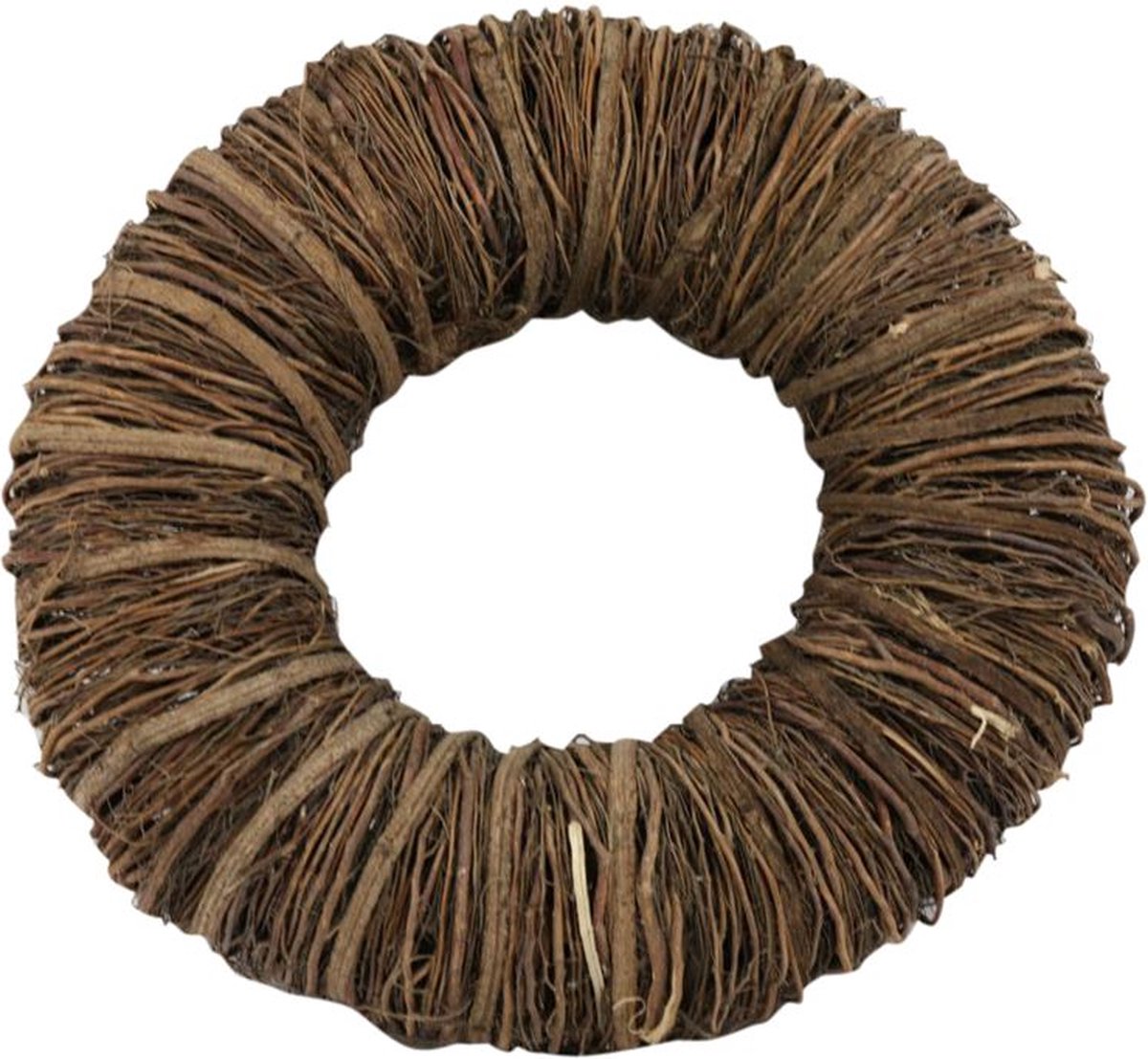 DBT Krans Landelijk Hout-Mactan Gras Bruin D 25 cm