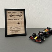 Design407 - Boardradio No Mikey- Board Radio - Formule 1 - F1 - Max Verstappen - Lewis Hamilton - Toto Wolff - Michael Masi - FIA - World Champion 2021 - Abu Dhabi - Yas Marina Circuit- Race - Autorace