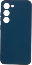 Hoesje Geschikt voor Samsung Galaxy S23 - Oceaanblauw - Stevige Shockproof Case - TPU Cover met Siliconen Touch - Backcover Telefoonhoesje