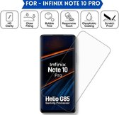 Beschermlaagje - Infinix Note 10 Pro - Gehard Glas - 9H - Screenprotector