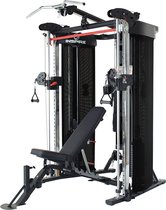 Inspire Fitness FT2 Entraîneur fonctionnel et station de machine Smith + banc d'exercice et extension de jambe – Exercices de Fitness + squats