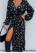 Schilo Jolie Fall Winter 2024 DRESS WVN-Black- Dames Jurk - Maat One Size