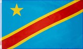 CHPN - Vlag - Vlag van Congo - Congolese vlag - Congolese Gemeenschap Vlag - 90/150CM - Congo vlag - Vlag van Afrika - Kinshasa