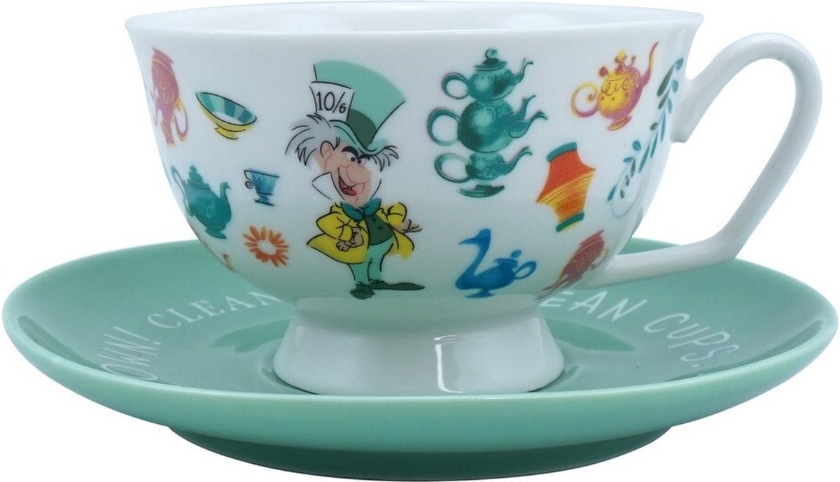 Disney Alice in Wonderland Mok en Schotel