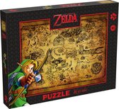 Winning Moves The Legend Of Zelda - Hyrule (1000 pieces) Puzzel - Bruin