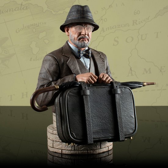 Indiana Jones et la dernière croisade Buste 1/6 Dr. Henry Jones Sr. 15 cm