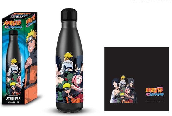 Gourde Naruto -Team-Aluminium-600ML