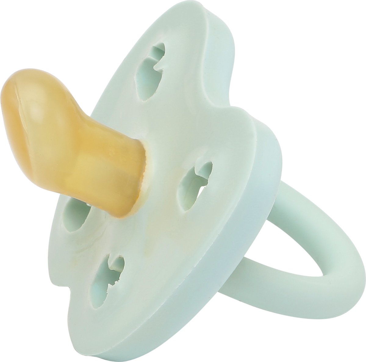 Goedkoopste HEVEA - Fopspeen -Orthodontisch - Mellow mint - 0-3 mnd - 100 natuurrubber