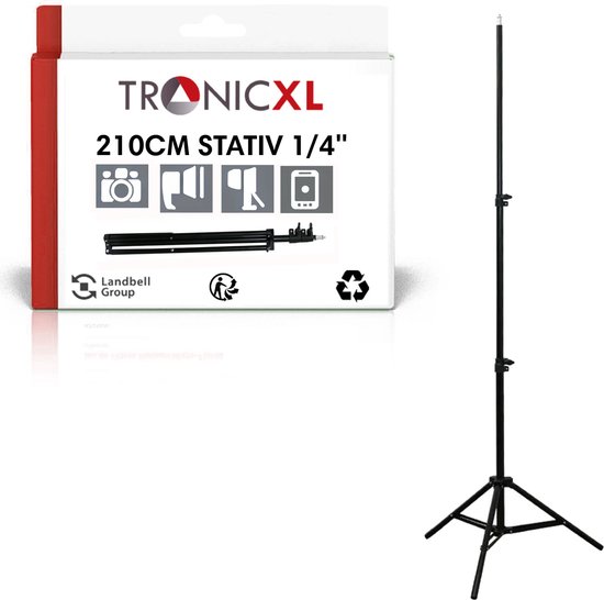 TronicXL 210 cm statief standaard voor laser bouwstatief nivelleringsapparaat tripod 1/4 3/8 compatibel met Bosch Huepar Tacklife kogelkop TronicXL 210 cm statief standaard voor laser bouwstatief nivelleringsapparaat tripod 1/4 3/8 compatibel met Bosch Huepar Tacklife kogelkop