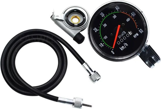 Runfarr Snelheidsmeter voor motorfiets, display, digitale uurteller