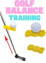 Golf Putting Balance Training - Golftrainingsmaterialen - Golfaccesoires - Putten - Trainer voor te putten - Oefenen putten - Indoor trainen - Golf training