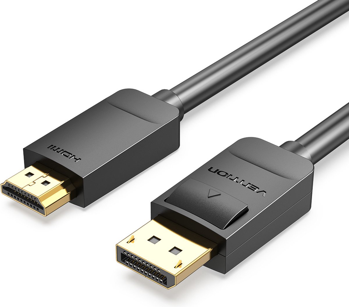 Vention HADBH video kabel adapter 2 m DisplayPort HDMI Zwart