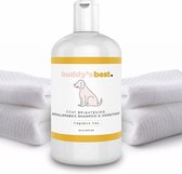 Buddy's Best Hondenshampoo en conditioner - Zachte hondenshampoo en conditioner met havermout voor een droge en gevoelige huid - hydraterende Puppy Wash Shampoo, geurvrij - 16 Oz - 473 ml