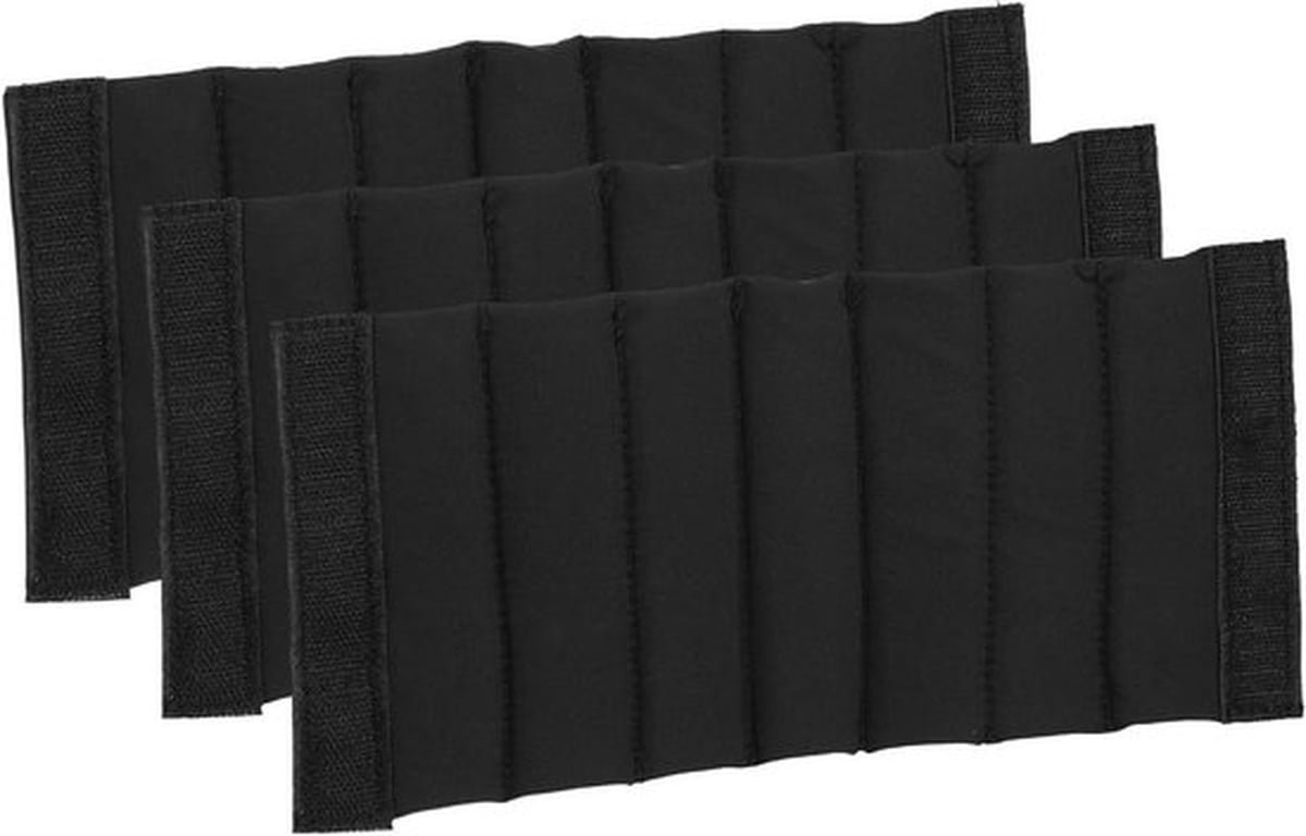 Schokbestendige Cameratasverdeler - Inzetstukken voor Nikon camera - DSLR beschermende lens - Organizer-scheidingspad - Universeel - 3 Stuks 8,6 x 4,7 x 0,3 Inch