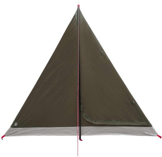 vidaXL - Backpacking - Tent - Bruin - en - Grijs - 2-persoons van Vidaxl — afbeelding 3