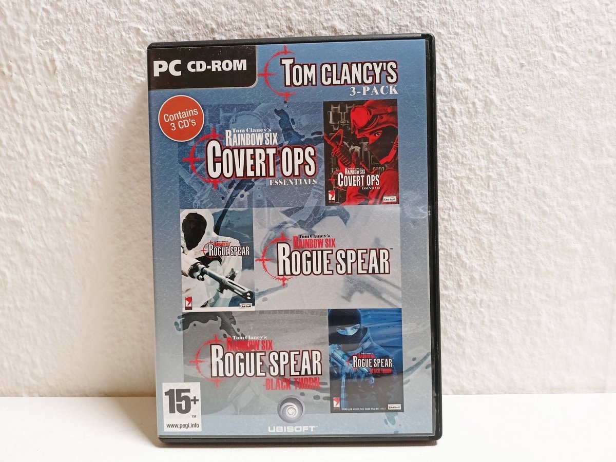 Tom Clancy's (3-Pack) Rainbow Six; Covert Operations, Rogue Spear, Black Thorn